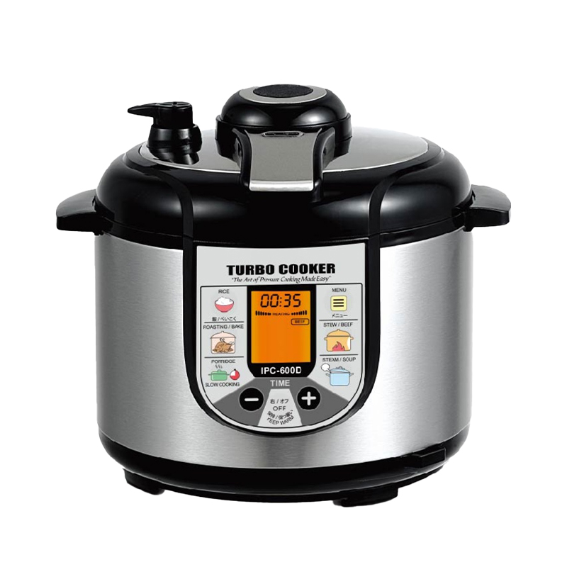 Rice Cooker 10 Cup - Inteligentny elektryczny szybkowar 6-w-1 ze stali