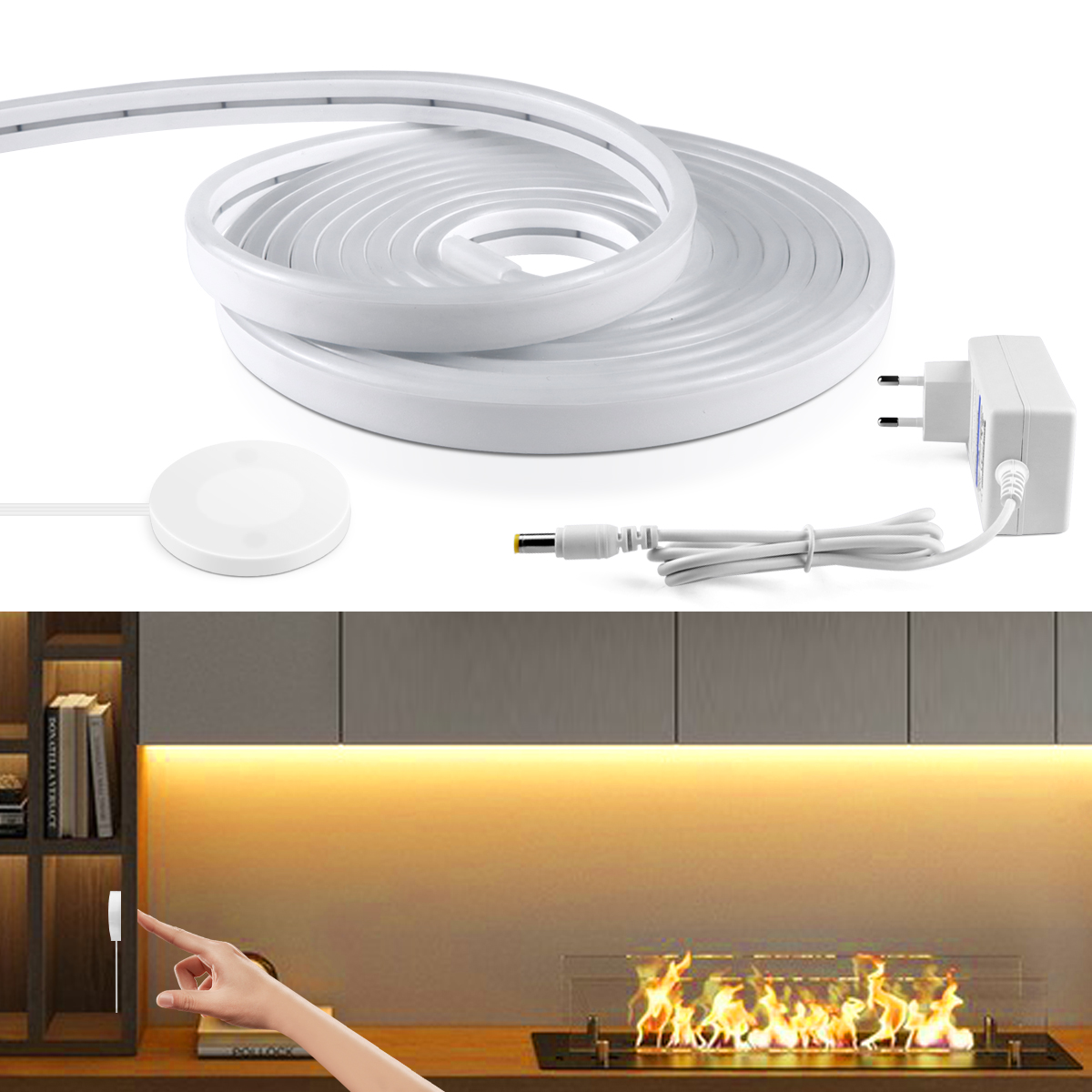 Kitchen Appliances Online - DC12V Neon taśmy oświetleniowe LED czujnik
