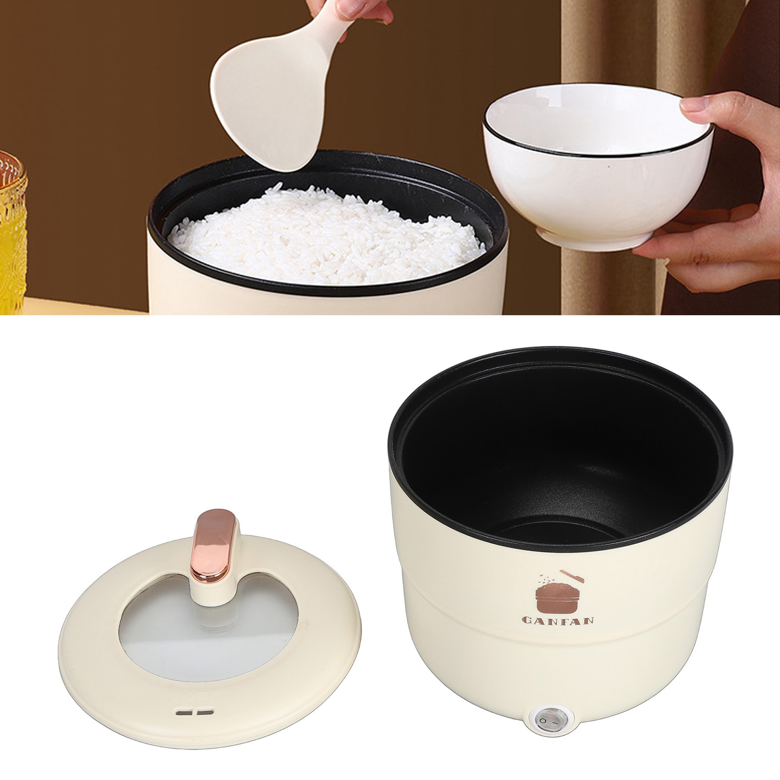 Elektryczny garnek do gotowani – Rice Cooker 10 Cup recenzja i cena
