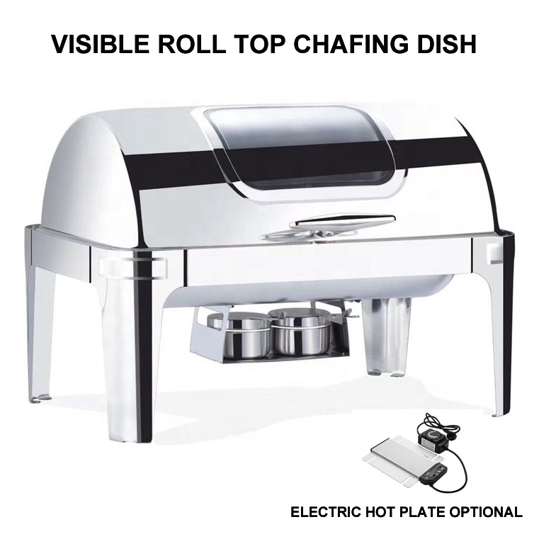 Luksusowy prostokątny chafing  – Kitchen Appliances Set recenzja i cena