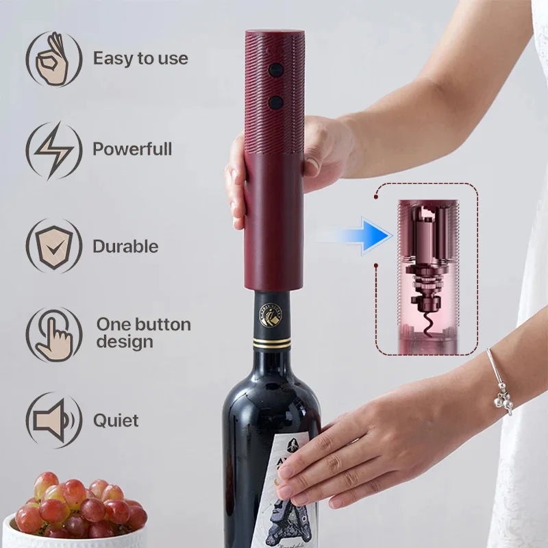 Elektryczny otwieracz do wina, – Wine Opener Electric recenzja i cena