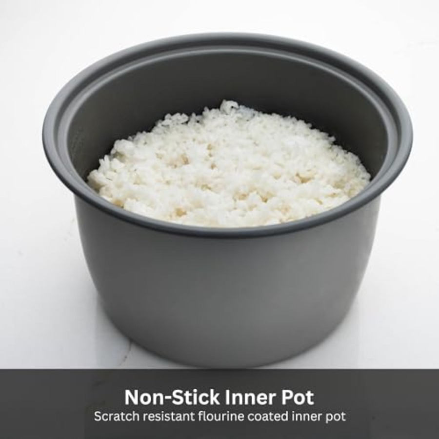 Urządzenie do gotowania ryżu o – Rice Cooker 10 Cup recenzja i cena