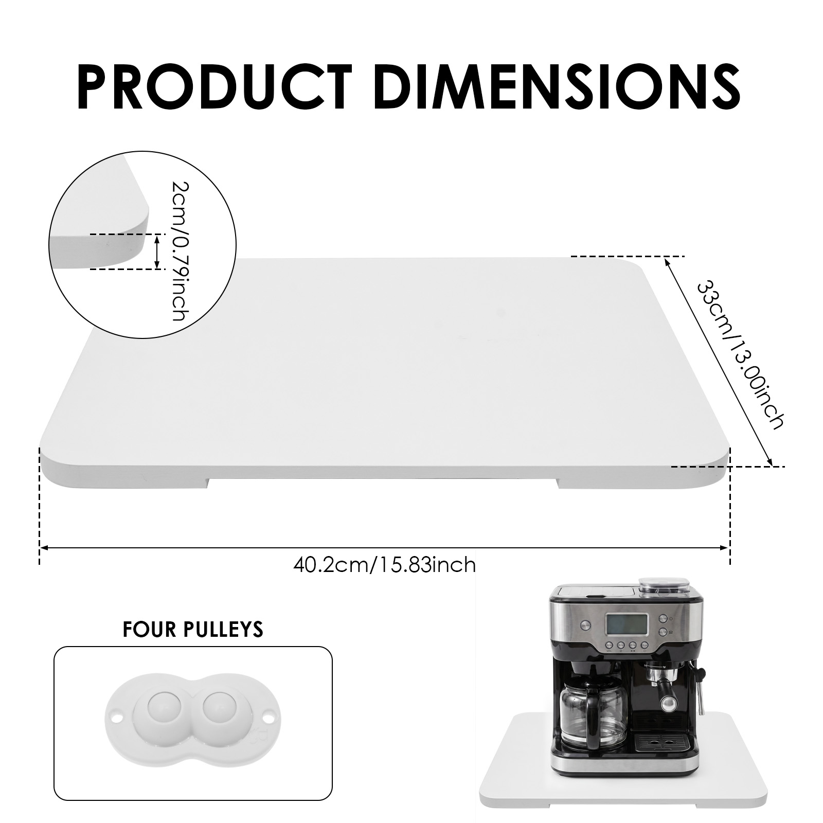 Wysuwana półka kuchenna z bamb – Kitchen Appliances Set recenzja i cena