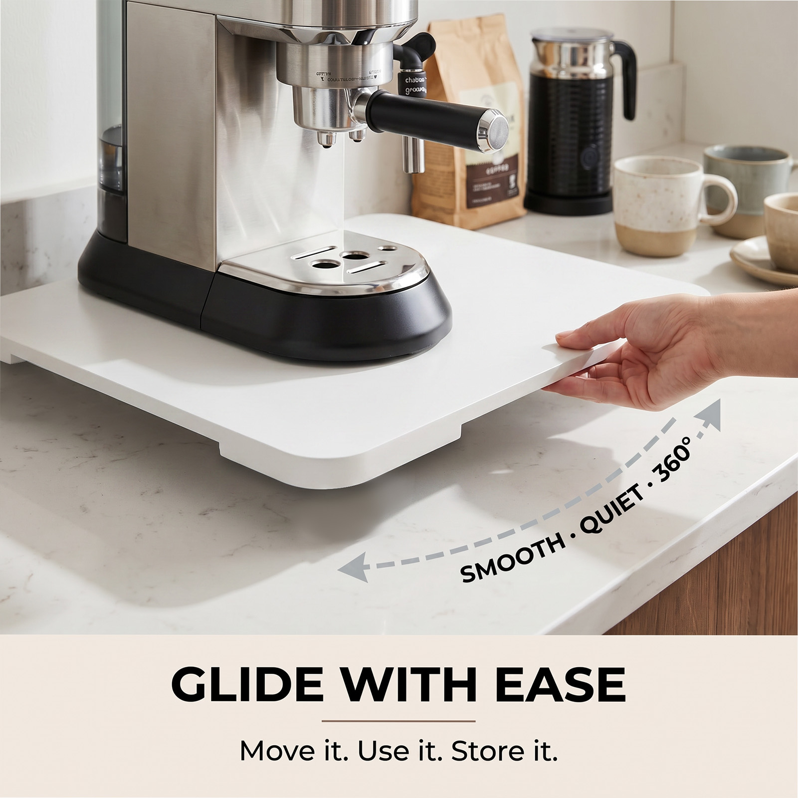 Wysuwana półka kuchenna z bamb – Kitchen Appliances Set recenzja i cena