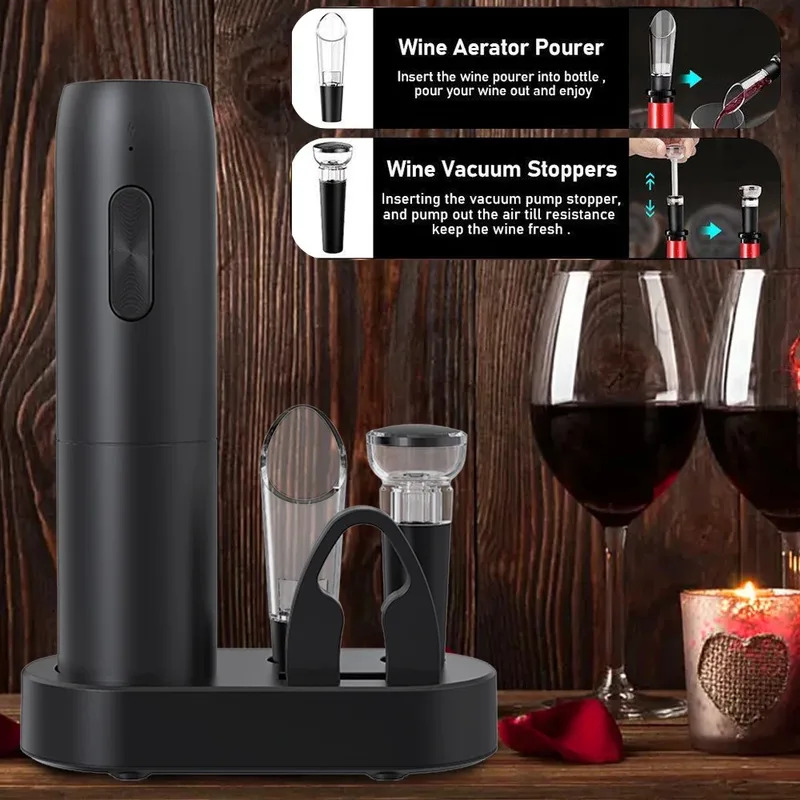Elektryczny otwieracz do wina  – Wine Opener Electric recenzja i cena
